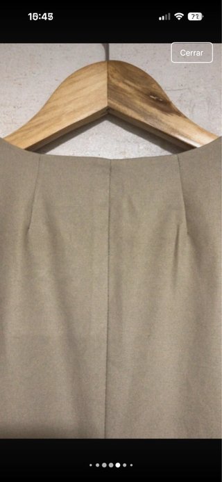 Vestido Michael Kors Talla 6 Beige