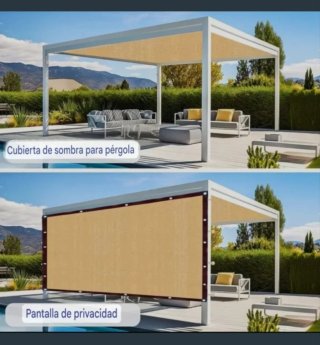 Toldo Vela Rectangular 3X5 Metros