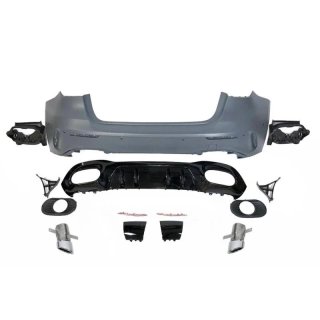 Paragolpes trasero Mercedes Clase A W177 estilo A3