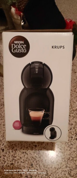 Cafetera Krups Dolce Gusto Mini Me Negra
