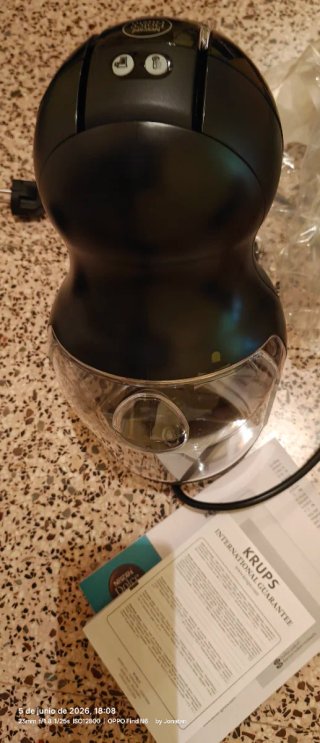 Cafetera Krups Dolce Gusto Mini Me Negra