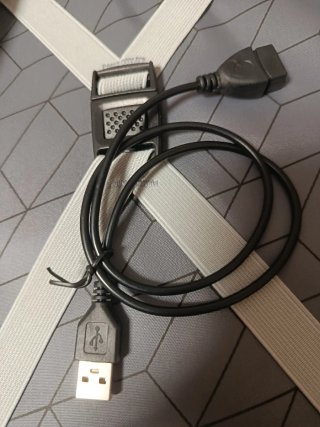 Mochila de viaje negra