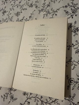 El mundo de Sofía Novela sobre la historia de l...