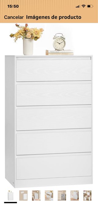 Cómoda Amazon Blanca Madera NUEVA