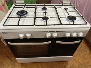 Cocina de gas butano