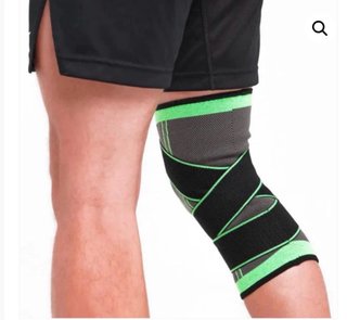 Rodillera Ajustable con Tiras Deportiva