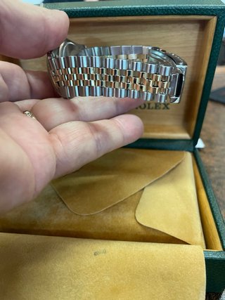 Rolex acero y oro