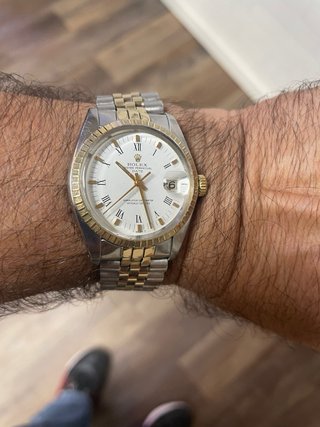 Rolex acero y oro