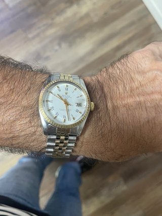 Rolex acero y oro