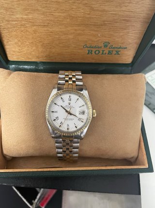 Rolex acero y oro