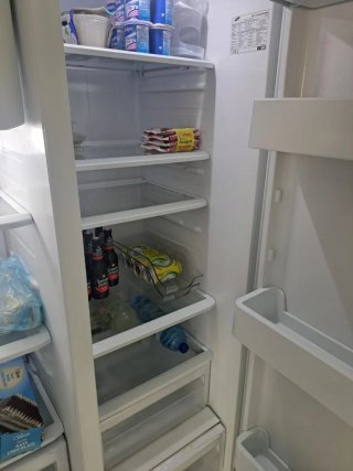 Frigorífico Americano Samsung Blanco