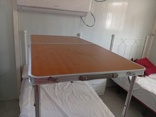 Mesa plegable para playa o camping