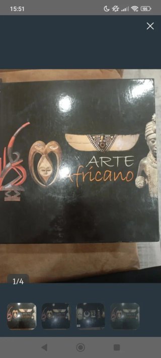 Libro de arte tribal africano