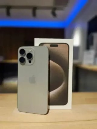 IPHONE 15 PRO MAX 1TB TITANIUM NATURAL 90% BAT