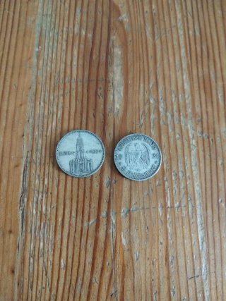 2 reichsmark 1934 Argento III Reich