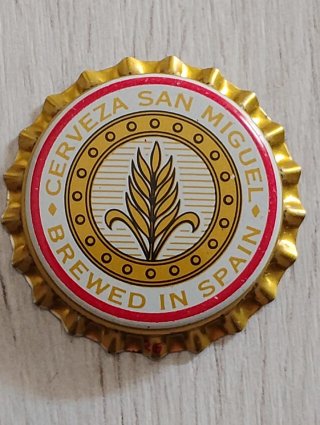 Chapa Cerveza San Miguel Exportación Antigua