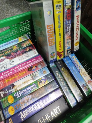 VHS 2€ unidad