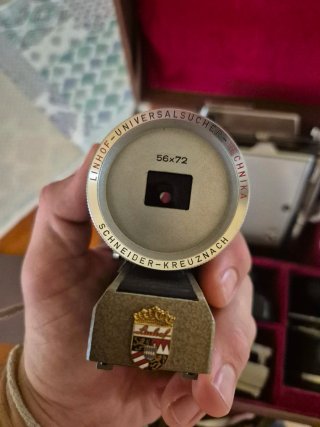 Lote Linhof Super Technika IV 4x5 + 3 Objetivos