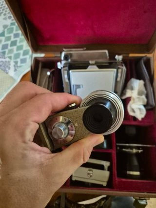Lote Linhof Super Technika IV 4x5 + 3 Objetivos