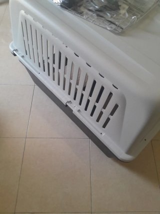 Transportín Perro Grande Negro y Blanco