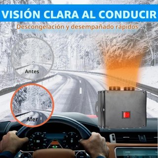 Calentador Coche 12V Desempañador