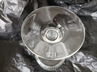 Copa cristal con grabados