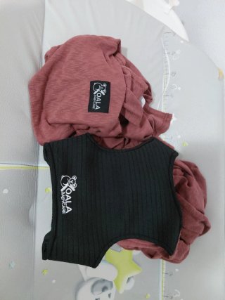 Portabebés gris Boba