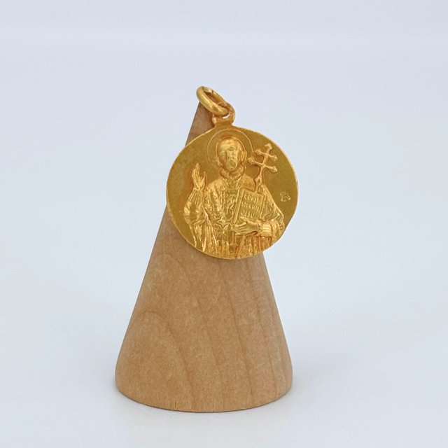 Colgante Oro 18K, San Ignacio de Loyola, 2.47gr