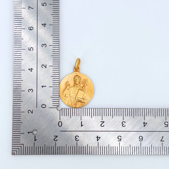 Colgante Oro 18K, San Ignacio de Loyola, 2.47gr