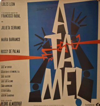 Póster Película ¡Átame! Pedro Almodóvar