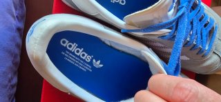 Zapatillas Adidas Gazelle Gris Talla 43.1/3