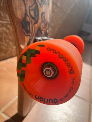 Longboard Loaded Bhangra y guantes