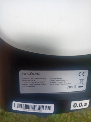 Cecotec Ironhero 3200W Plancha Vapor