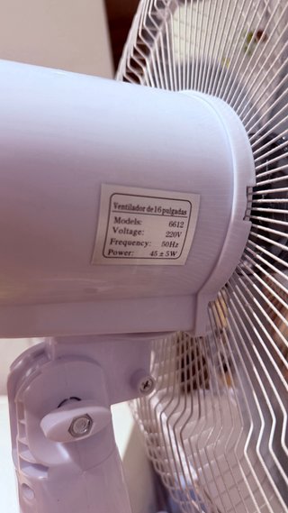 Ventilador de pie 3 velocidades