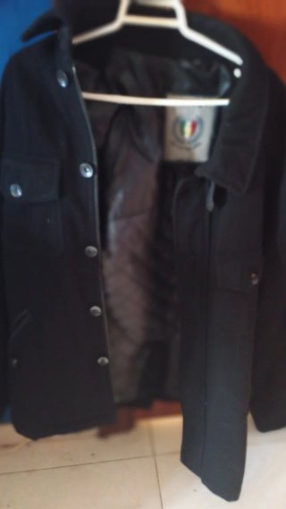 Chaqueta Macson Italiana Negra Talla M