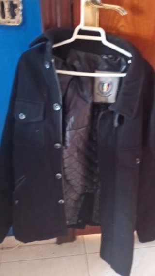 Chaqueta Macson Italiana Negra Talla M