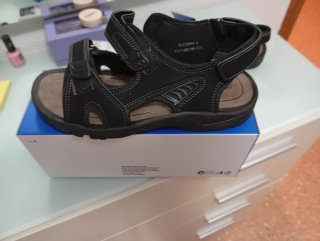 Sandalias Negras Talla 42