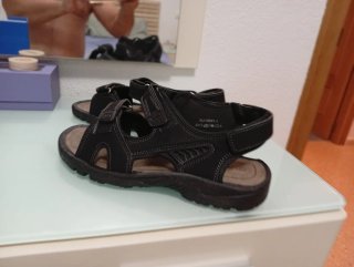 Sandalias Negras Talla 42
