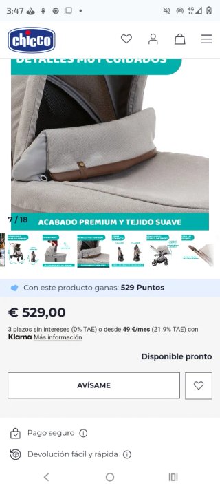 Cochecito Trío Chicco Best Friend Pro con capazo