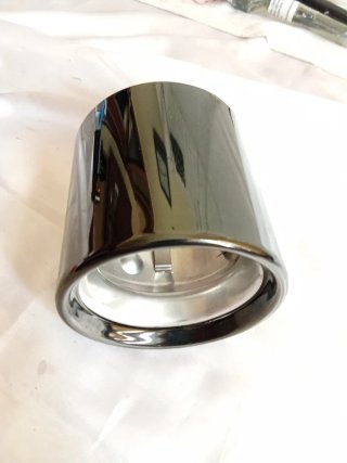 Terminale di scarico auto 90x88 innesto 67/70mm