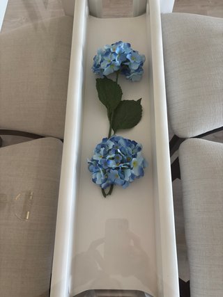 MESA COMEDOR CRISTAL OVALADA LACADA BLANCO 1,60 cm
