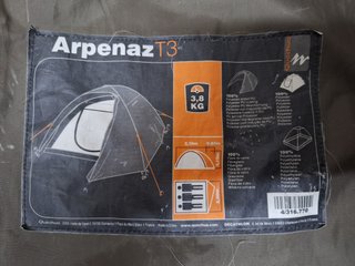 Tienda campaña Quechua Arpenaz T3