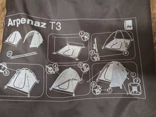 Tienda campaña Quechua Arpenaz T3