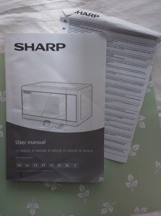 Microondas Sharp 25L-Grill