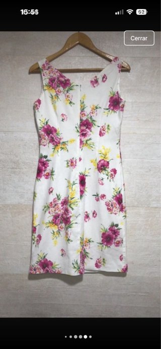 Vestido floral El Corte Ingles talla 40.