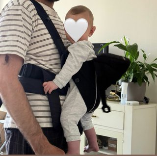 Mochila Portabebés BabyBjörn Negra