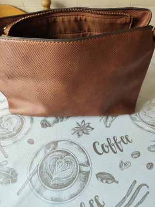 Bolso bandolera marrón