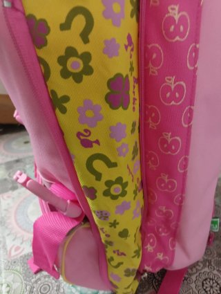 Zaino Barbie rosa con stampa