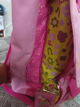 Zaino Barbie rosa con stampa