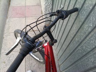 Bicicleta Montaña 24 Giant Roja/Azul